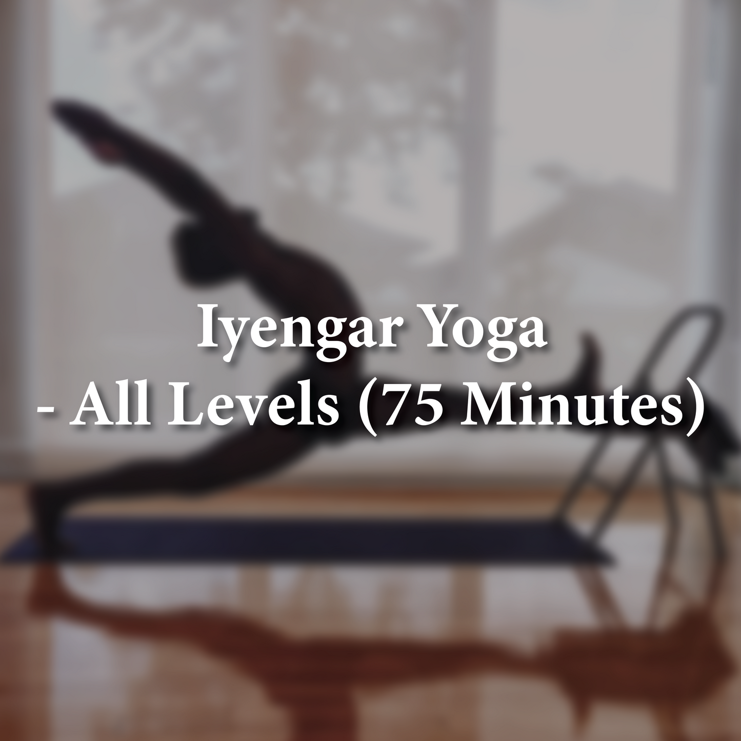 Iyengar Yoga - All Levels (75 Minutes)