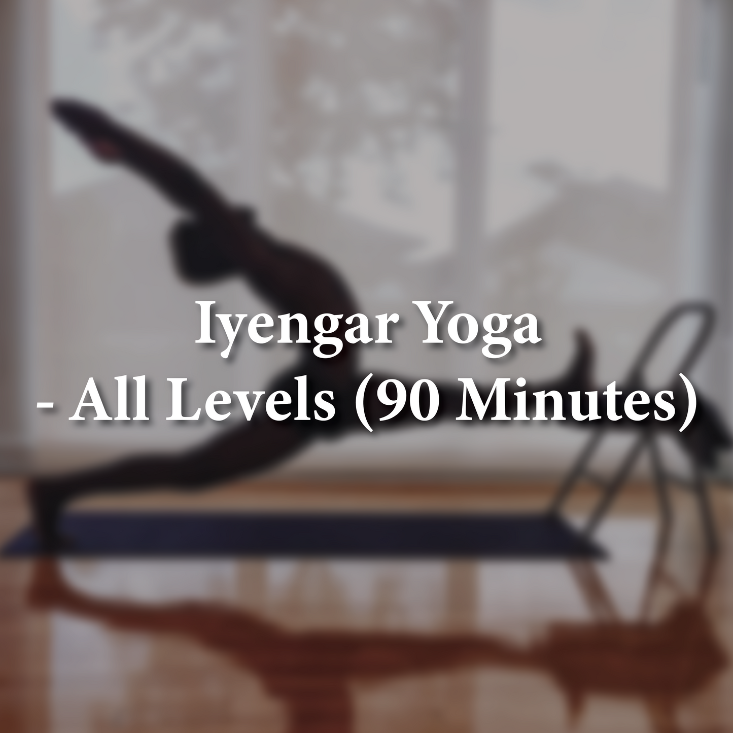 Iyengar Yoga - All Levels (90 Mins)