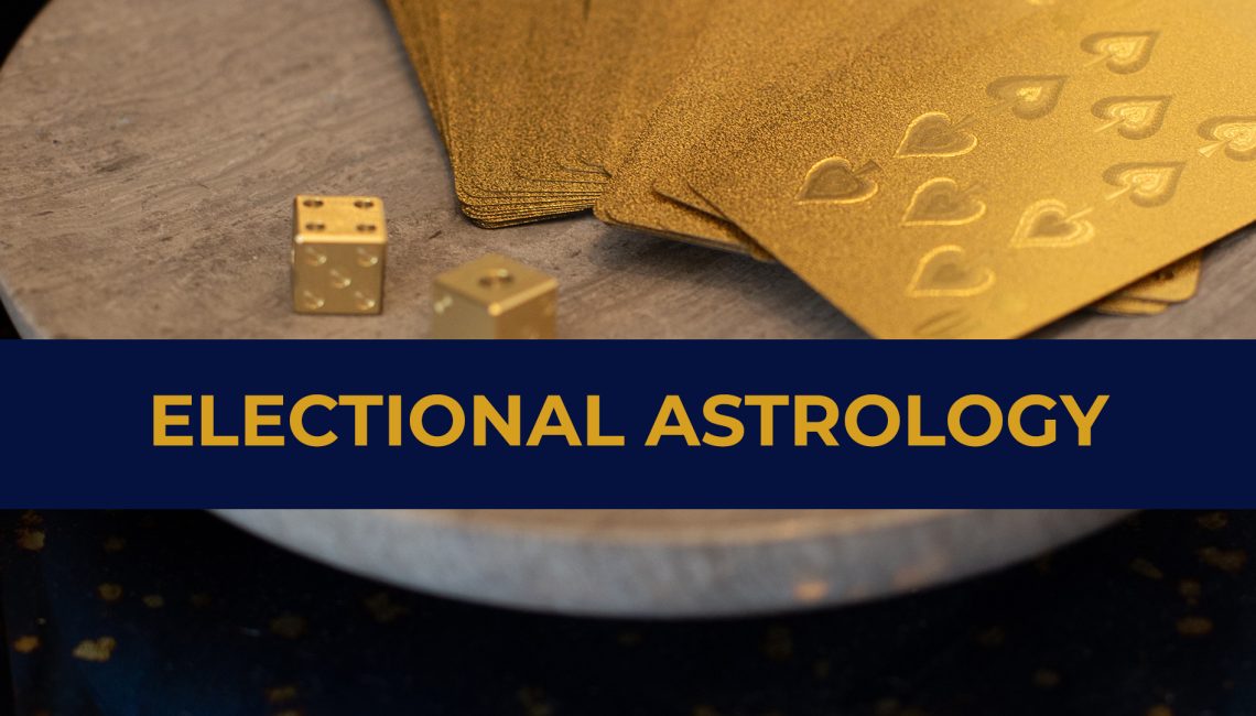 ELECTIONAL ASTROLOGY with Mychal A. Bryan